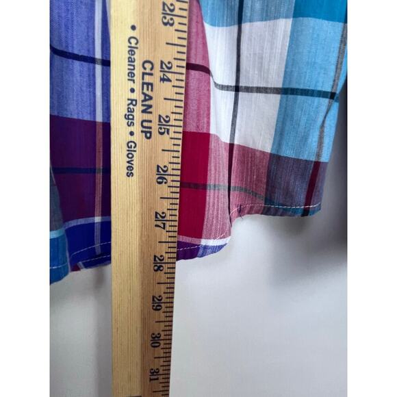 Marmot Women's Size Medium Multicolored Long Sleeve Pearl Snap Up Blouse Comfort - Picture 5 of 7